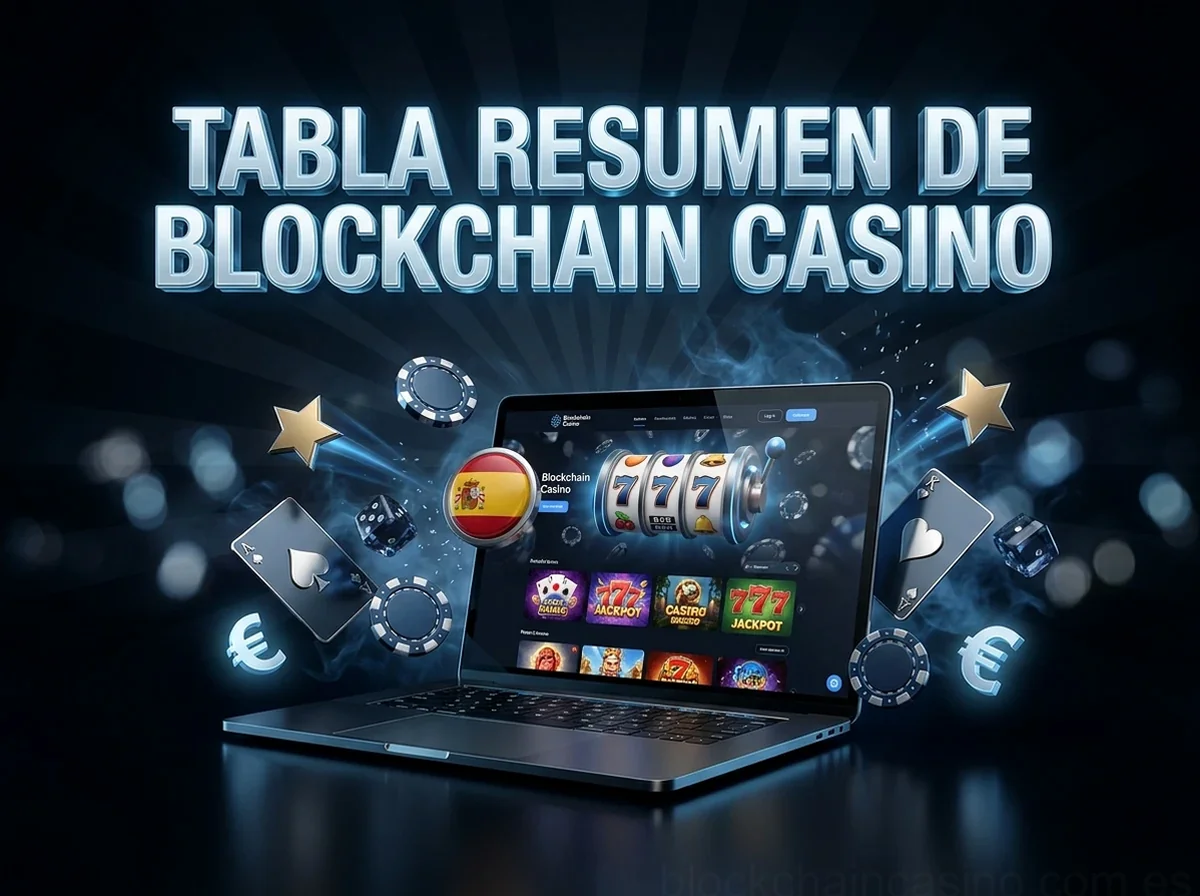 Tabla Resumen de Blockchain Casino